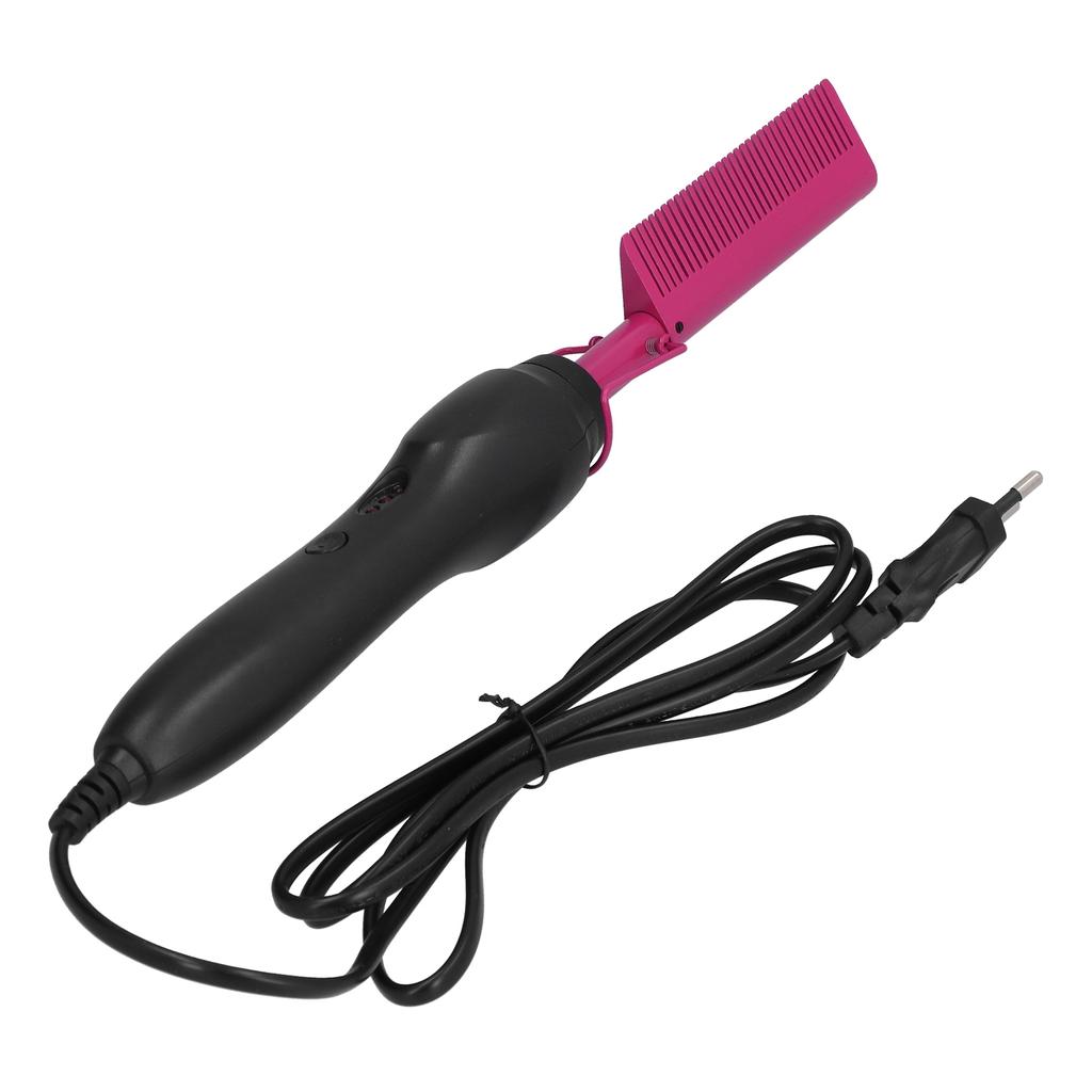 Multifunctional Hair Comb Wet and Dry Hot Heating Curling Straightening Tool