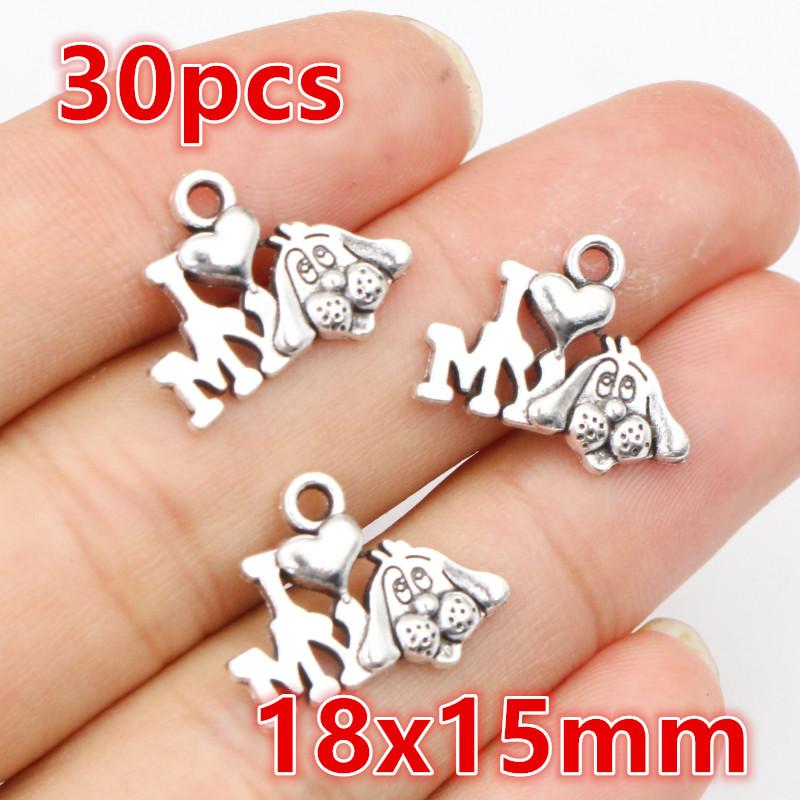 4-30pcs Animal Tree Flower Butterfly Alloy Metal Charms Pendant DIY Jewelry Making Accessories Findings for Earrings Necklace