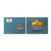 Christmas 3D Pop Up Thank You Cards Blessing Cards Christmas Postcard Greeting Cards With Envelope