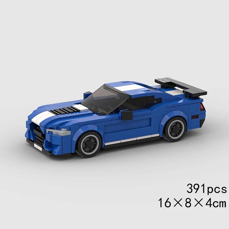 Speed Convertible MOC Car Super Race Technical Vehicle Model Building Block Racing Rally Sports Brick Christmas Gift Toy City