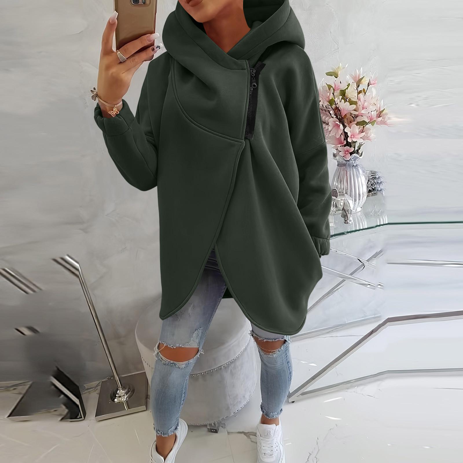 

Women s Faux Suede Button Jacket Oversized Gathered Hem Short Length Coat Casual Vintage Outerwear With Pockets M