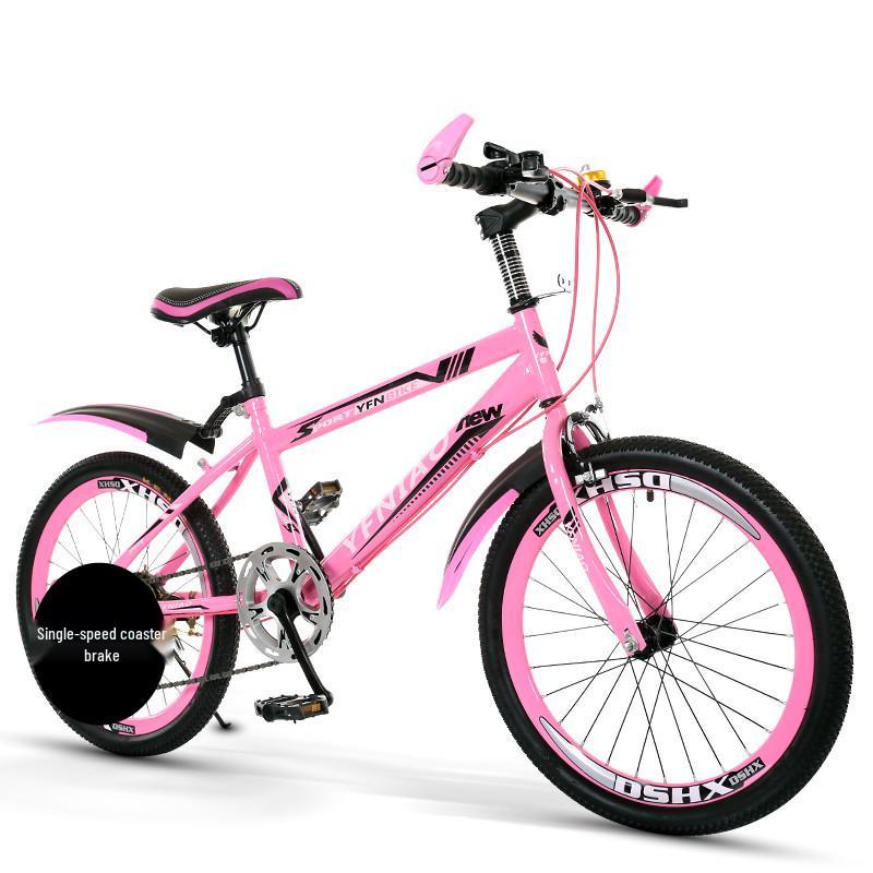 20-22 Inch Mountain Bike for Kids Aged 8-15 - Single/Variable Speed with Disc Brakes