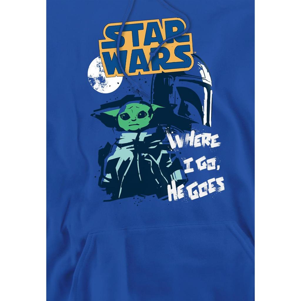 STAR WARS Pánská mikina s kapucí Grogu Swipe