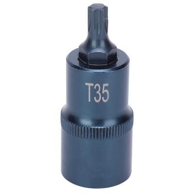 Sternschraubendreher-Bit-Nuss S2 Legierter Stahl für Automobilwartung T35 22x55mm