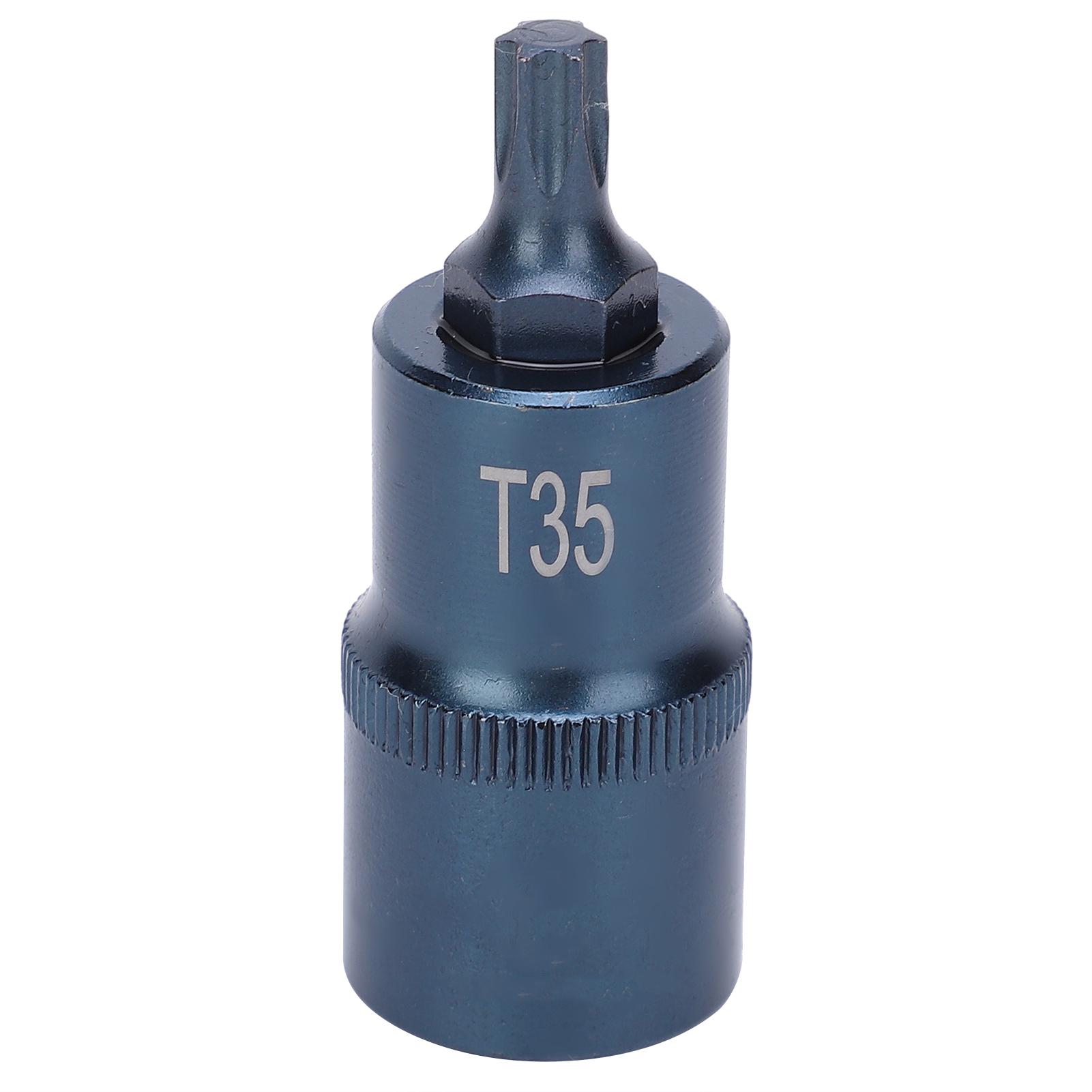 

Star Screwdriver Bit Socket S2 Alloy Steel for Automobile Maintenance T35 22x55mm