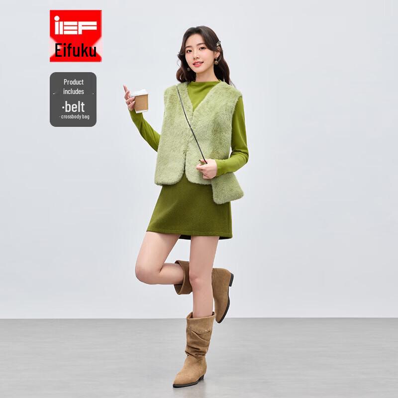 

IEF Korean Winter Casual Skirt Set M