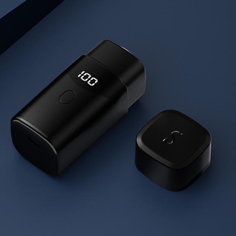 Travel Friendly Rechargeable Electric Shaver Waterproof Electric Shaver ABS Texture Suitable for Men Wet and Dry Use