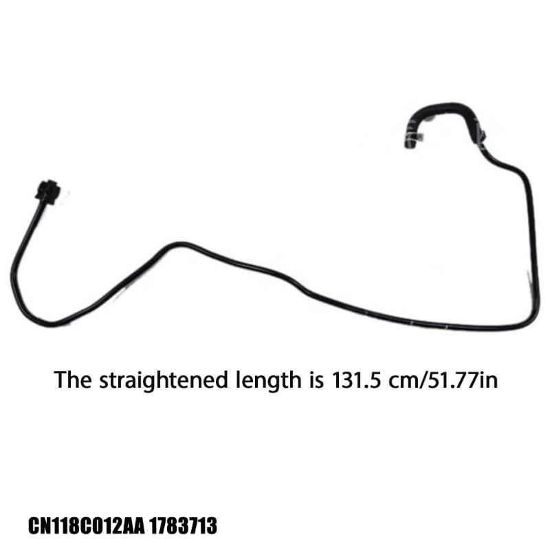 Leak Proof Radiator Water Return Hose N118C012AA 1783713 Enhances Pressure Resistance Simple Installation for Car