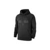Nike Letter Print Hooded Pullover Fleece Lined Long Sleeved Sweatshirt Men's Black HQ2112-010