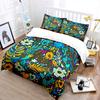 Colorful floral and bird pattern Print Soft Comfortable Duvet Cover Bedding Set Included 1*Duvet Cover 2*Pillowcases