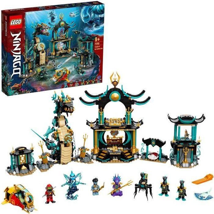 Lego® 71755 ninjago® il tempio del mare infinito con ninja kai – giocattolo per bambini 9 anni e più chiaro