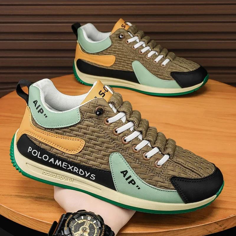 Men Chunky Sneakers Fashion Light Non-slip Luxury Brand Men's Sneakers Designer Male Casual Board Shoe Man's Vulcanize Shoe