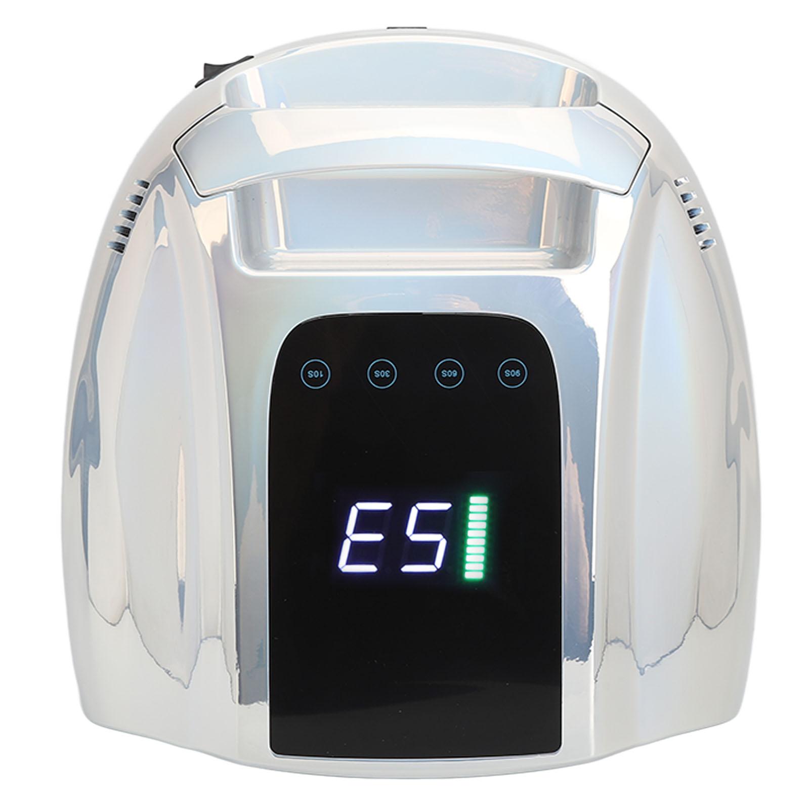 

УФ-лампа для ногтей 96 Вт 42 световых чипа аккумуляторная лампа для сушки ногтей гель-лак серебристый US PLUG