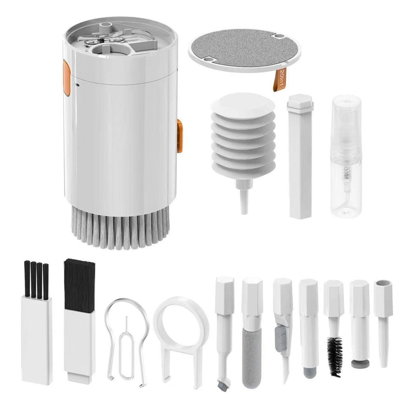 

20 в 1 набор для чистки многофункциональный мягкий инструмент для чистки телефона компьютера многофункциональный ящик для хранения инструментов для чистки