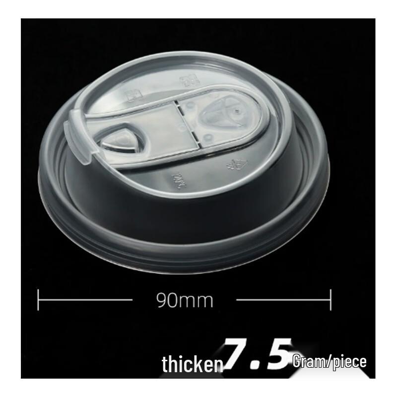 Likede 90mm Transparent Multi-functional Cup Lids