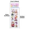 10/30/50Sheets Christmas Party Stickers Birthday Christmas Party Gathering Gift for Girl Boy Stationery Stickers Santa Claus