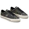 Converse One Star Pro Low Cowboy Embroidery Unisex Sneakers Black Multi Egret A03666C