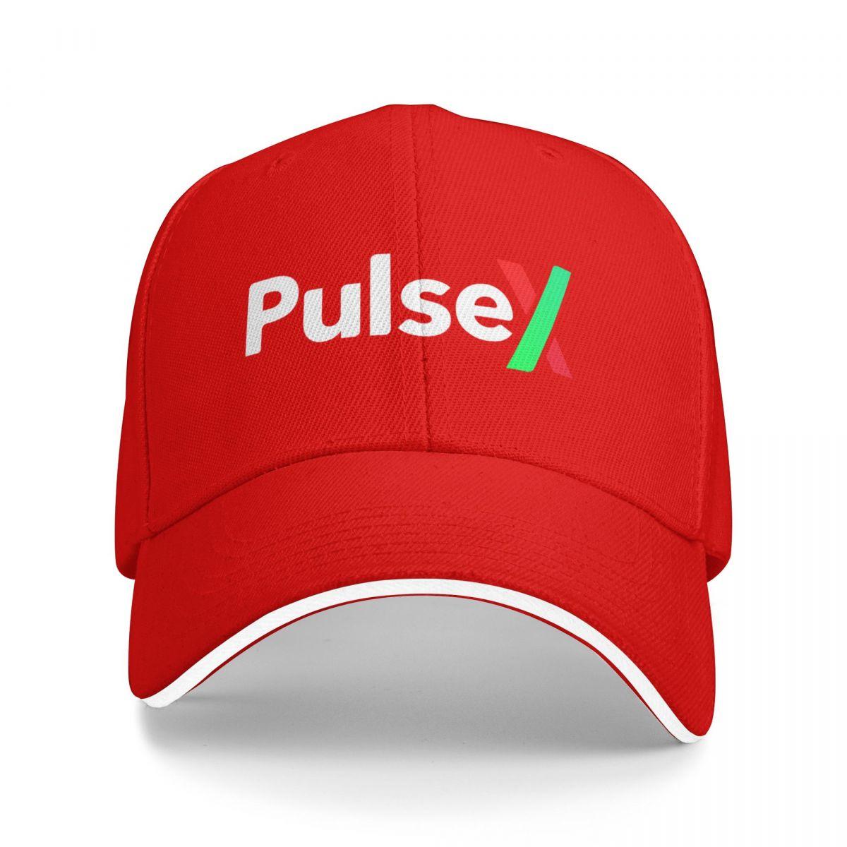 PulseX PLSX Crypto Logo Hex Pulse Baseball Cap funny hat Anime Unisex Womens