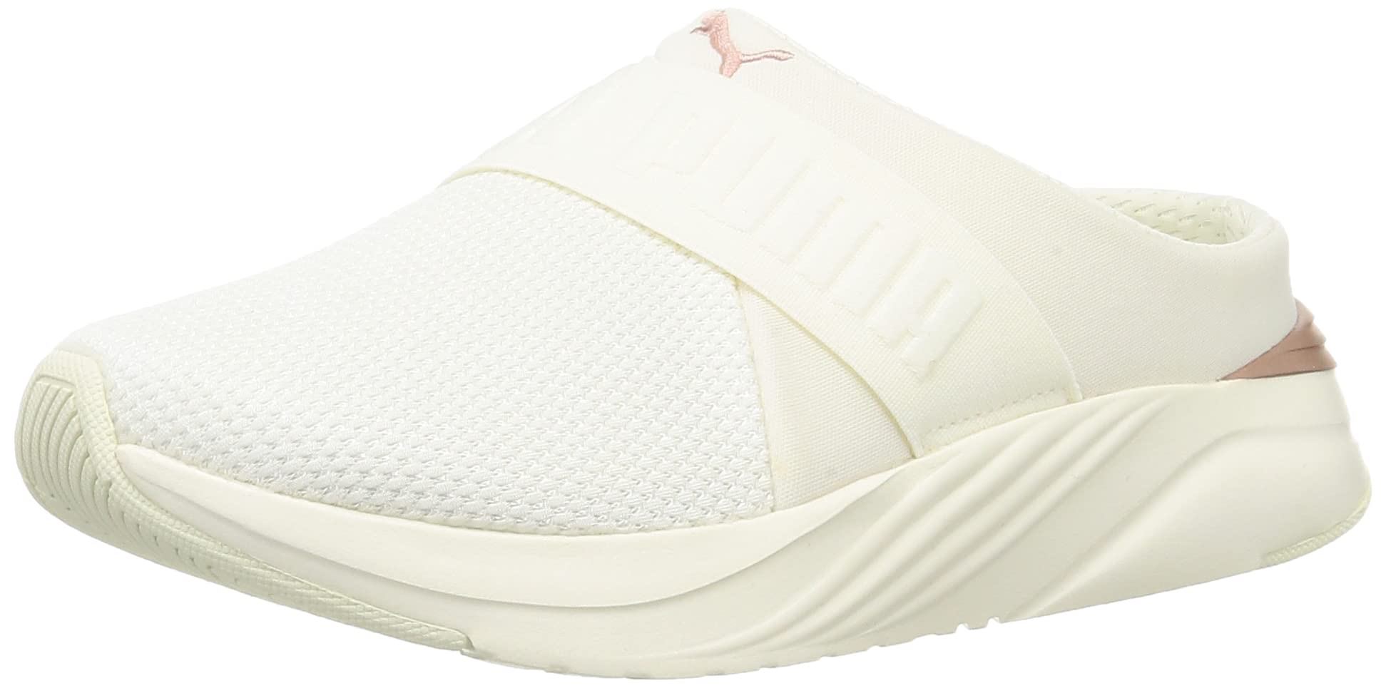 

PUMA SOFTRIDE Ruby Mule 2022 Size Sneakers, Sandals, Slip-Ons, Women s, 377064, Fall/Winter Colorway, Marshmallow/Rose Gold, 22.5cm