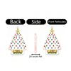 Christmas Tree Ornament 2D Acrylic Flat Hanging Decoration for Holiday Home