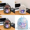 Kuromi Cartoon Pattern Backpack With Glitter Sequin For Kindergarten Kids