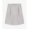 Logo Embroidered Solid Color Loose Fit Three-Quarter Casual Shorts Men Shorts NS6KS01A