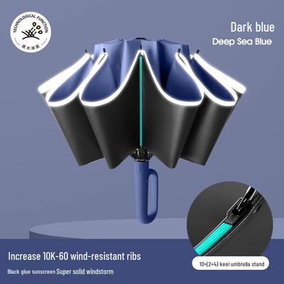 WH Automatic Folding Sun & Rain Umbrella