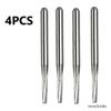 Windshield Repair Drill Bit Set with Four Tapered Carbide Tools At 1mm Size