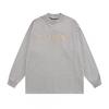 Unisex Streetwear Hoodie With Letter Print Contrast Stitched Pockets Oversized Cotton Sweatshirt Fall