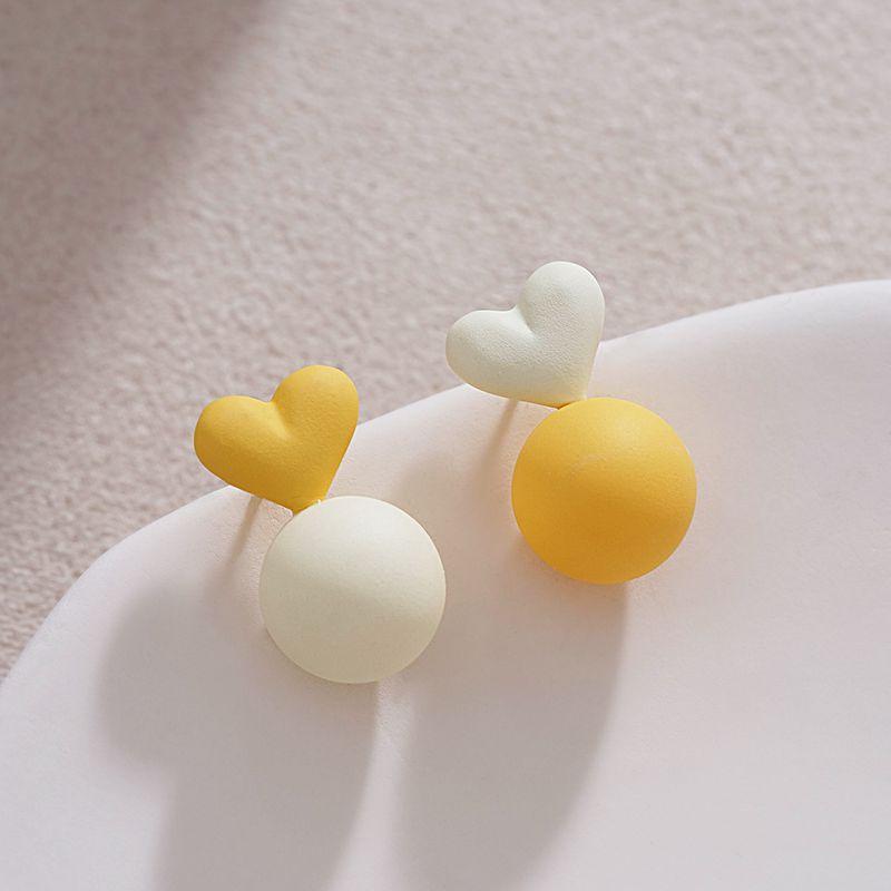 

Классический стиль Нежный желтый Уникальные стильные ретро серьги-гвоздики