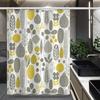 Bathroom Thickened Waterproof Curtain Mildew Proof Shower Curtain Shower Partition Curtain Shower Curtain Bathroom Curtain Free Perforation