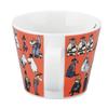 Yamaka Shoten MOOMIN Large Soup 11 x Microwave Made in Moomin Valley Mug, 400ml, Diameter Approx. 9cm, Safe, Japan, Friends, Pink, MM11002-36