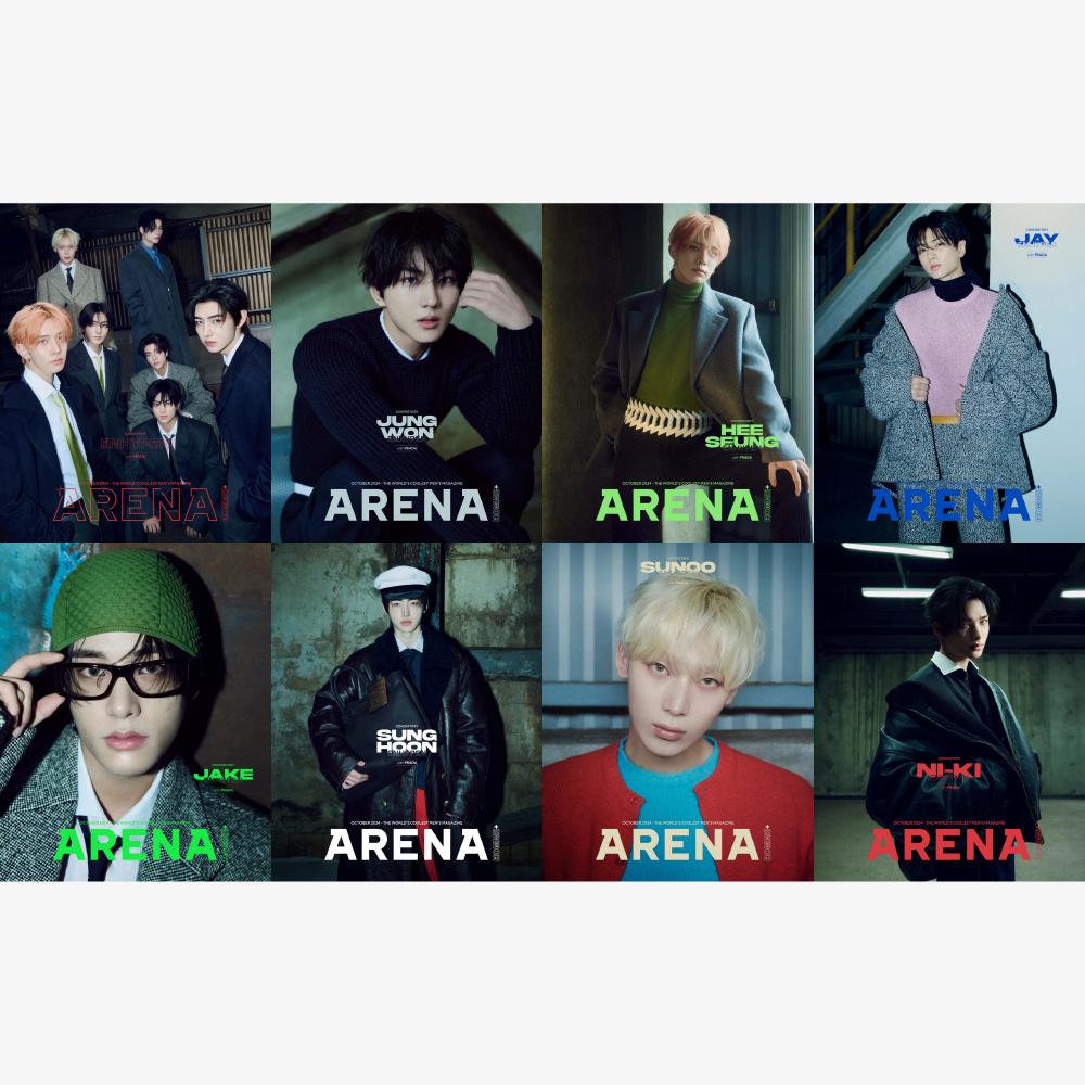 

Предварительный заказ журнала ARENA HOMME за октябрь 2024 г. Обложка ENHYPEN