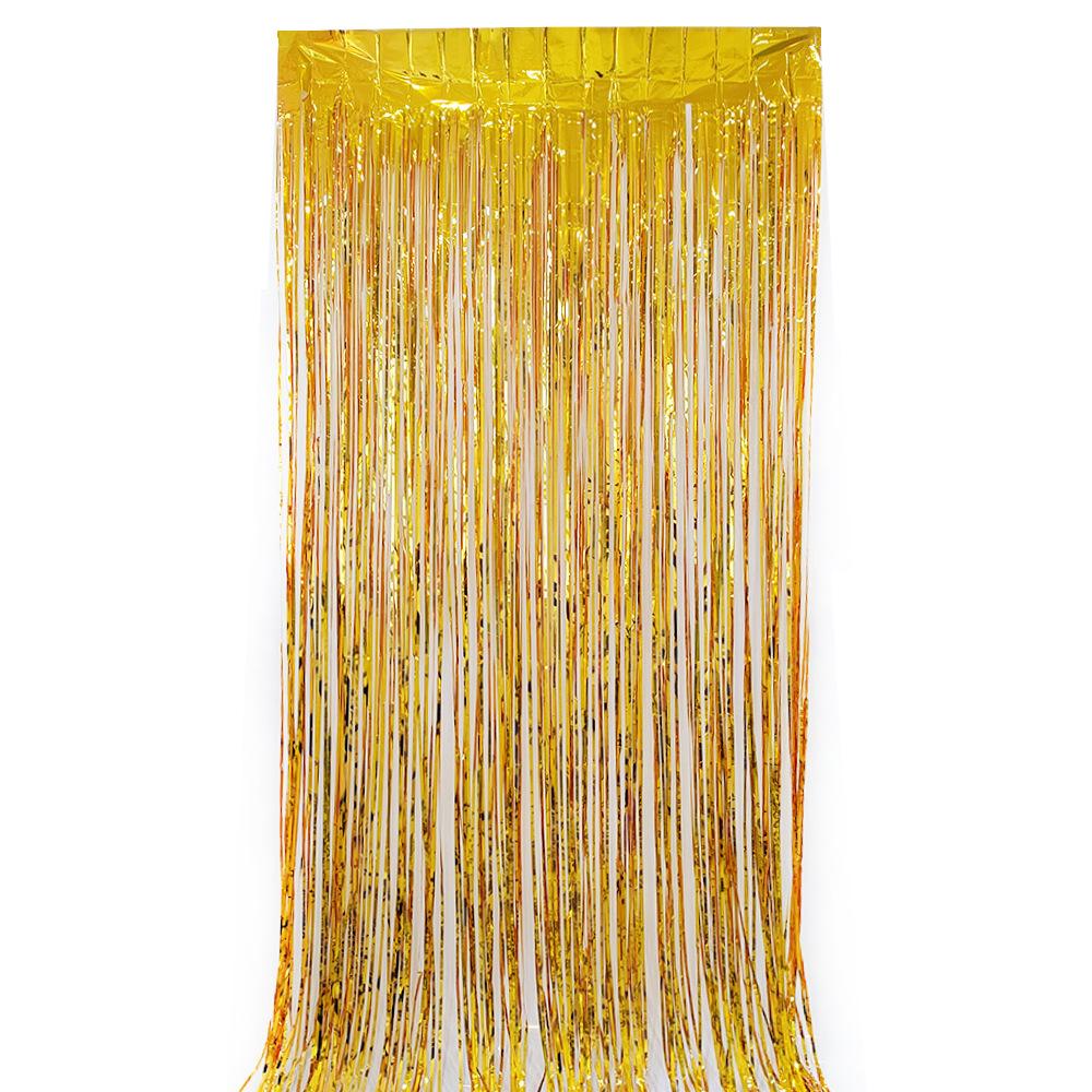 Foil Fringe Curtain Backdrop Photo Streamers Props for Birthday Wedding  Baby Shower Bachelorette Christmas  Party Decorations