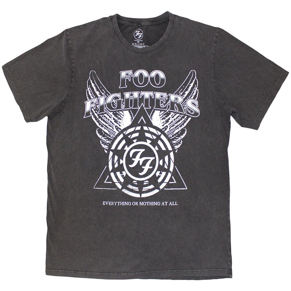 Foo Fighters Unisex Stone Wash T-Shirt: EONAA Logo (Small) XL