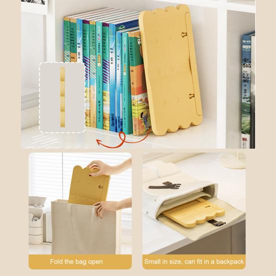 Adjustable Book Stand for Kids, Multi-Angle Reading Rack for Book Tablet, Thickened Book Holder for Desk, Hands-Free Cookbook Stand