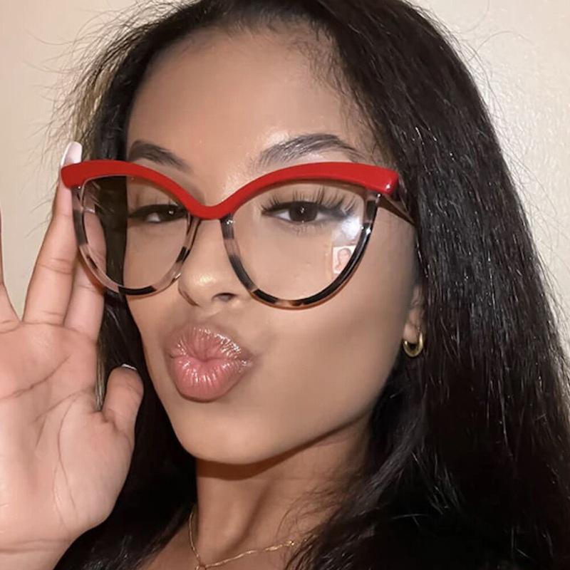 Anti Blue Light Glasses Computer Goggles Fashion Clear TR90 Frame Eyeglasses Blue Rays Blocking Eyewear Vision Care Glasses