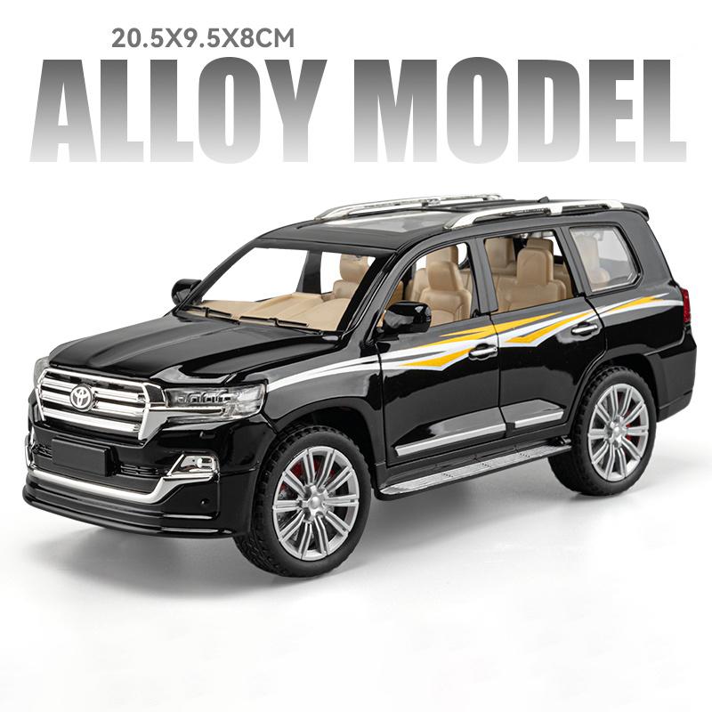 1:24 Toyota Land Cruiser LC80 FJ LC250 Tacoma Tundra Off Road SUV Alloy Metal Diecast Model Car Home Trendy Ornaments Collection