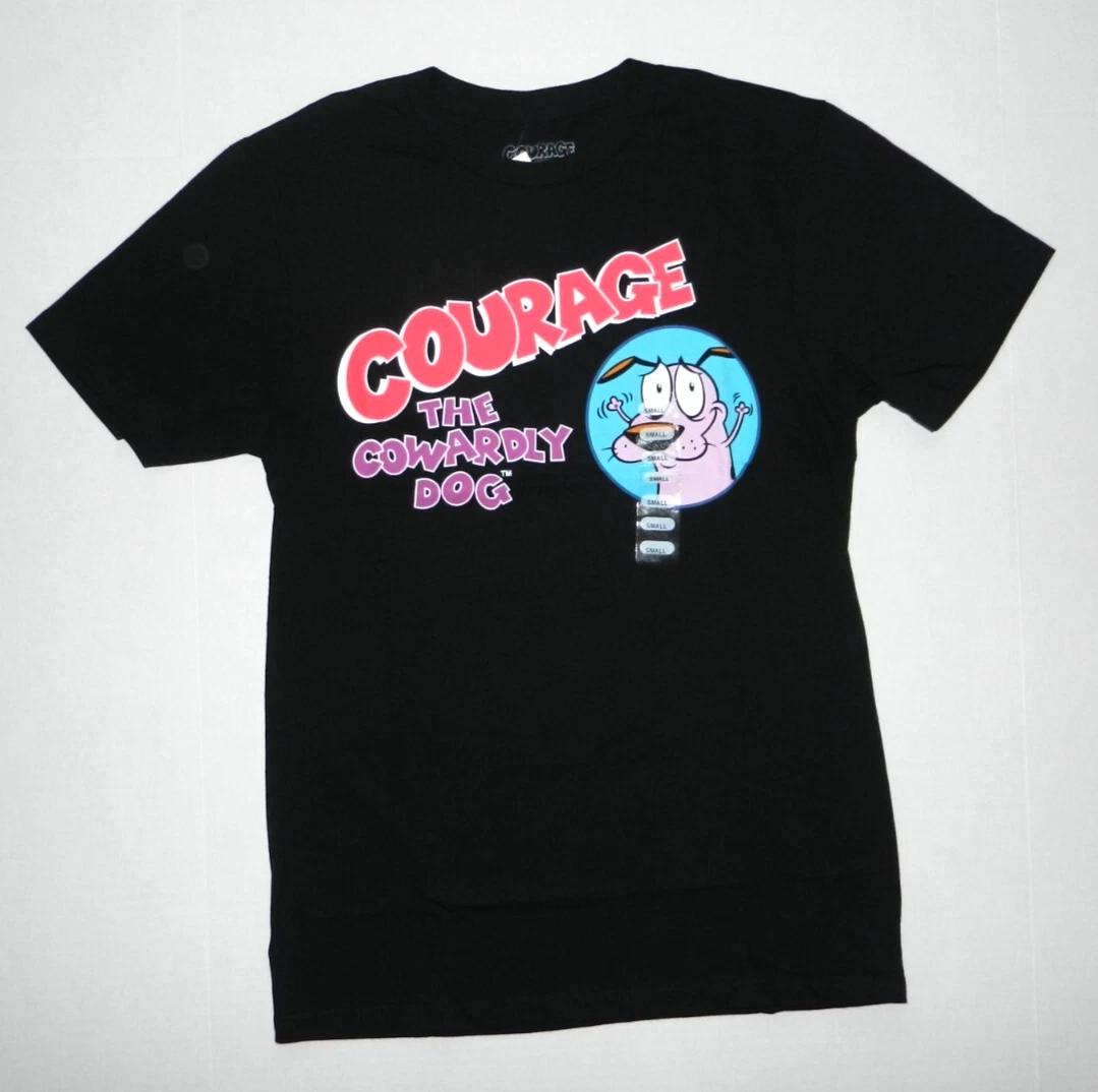 

Courage The Cowardly Dog Logo Cartoon Network Tee Shirt New M