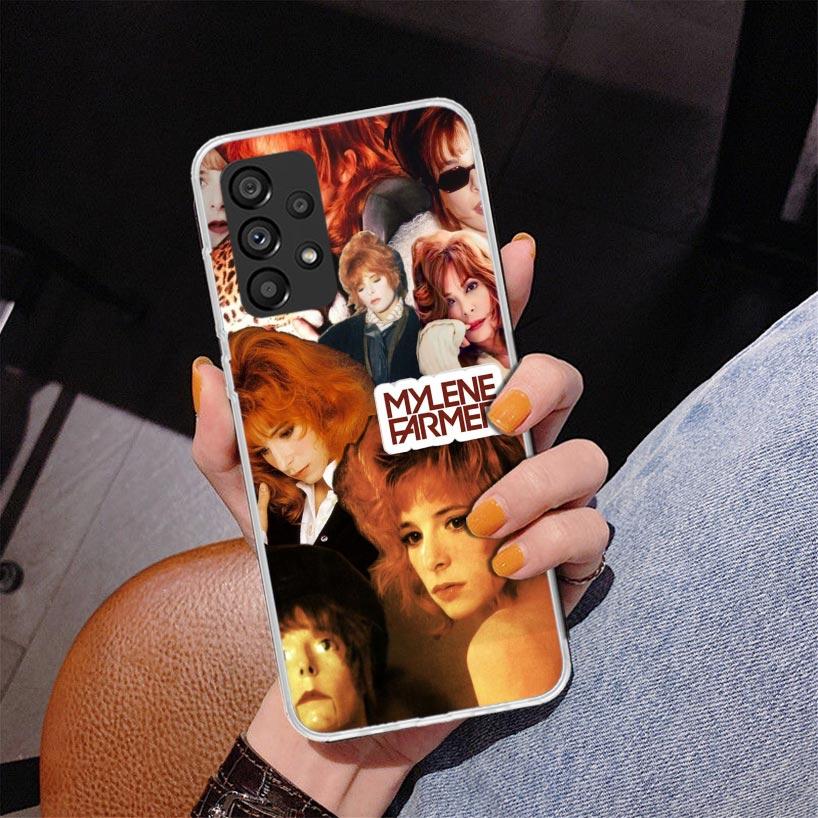 Mylene Farmer Handyhülle Für Samsung Galaxy A52 A32 A22 A12 A51 A31 A50S A30S A20S A10S Note 20 Ultra 10 Plus S10 A72 A71 Galaxy