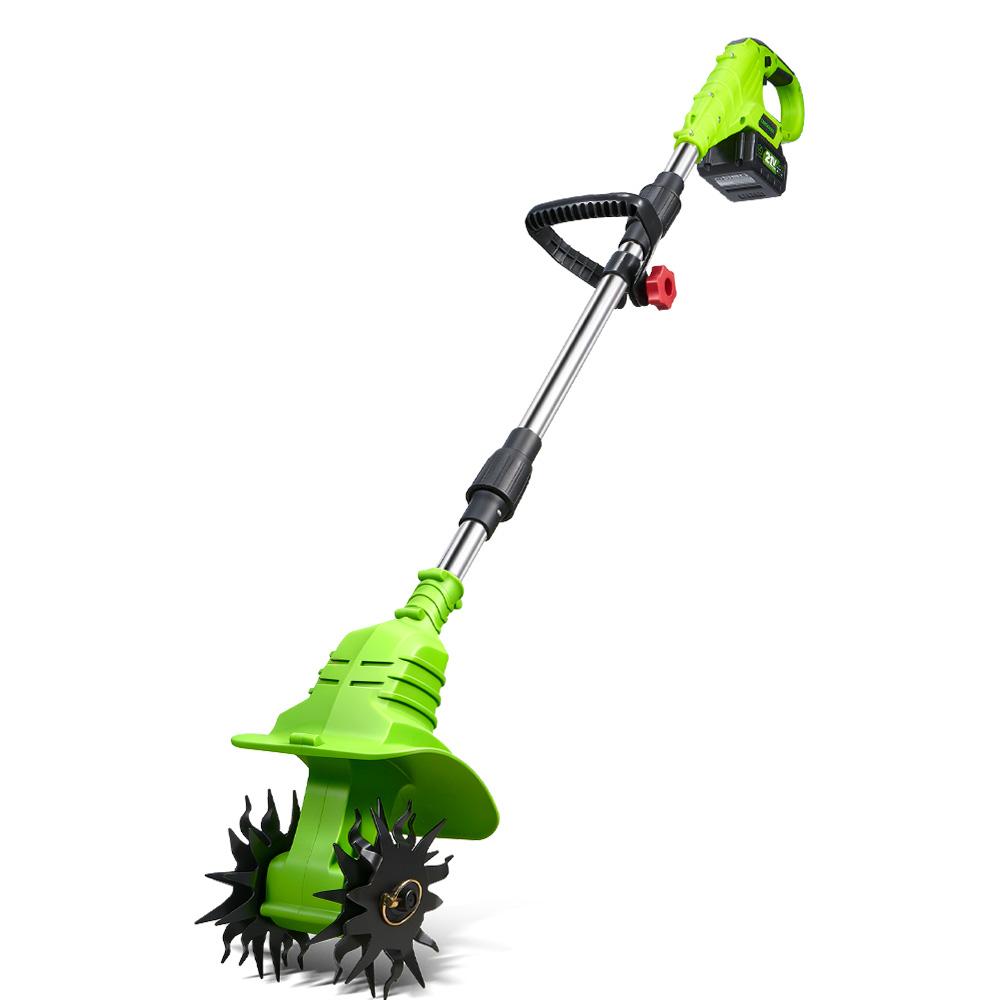 ONEGREEN 2W1 Elektryczny Kultywator Glebogryzarka Kosiarka Rototiller Do Uprawy Gleby Narzędzie Skaryfikujące Do Akumulatora Makita 18V Pin