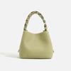 New Niche High-end Vegetable Basket, Fashionable Woven Bucket Bag, Commuting Hand-held Single Shoulder Diagonal Cross Bag