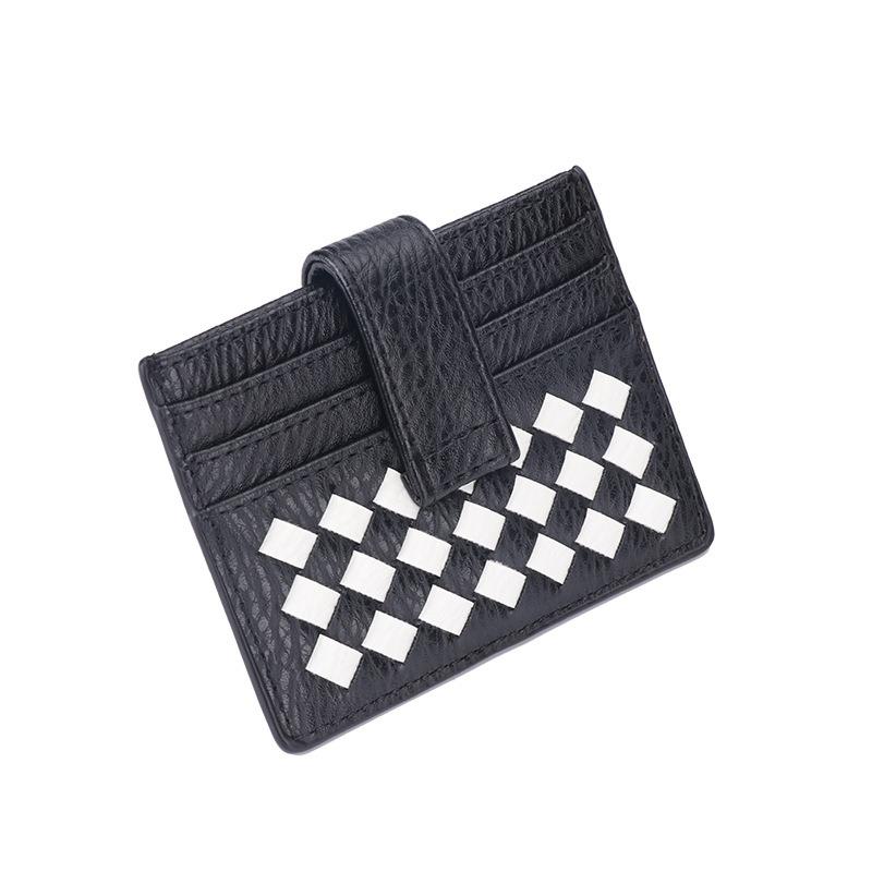 

Маленькая и изысканная сумка для нескольких карточек, женский модный ручной работы, простой ультратонкий кошелек для монет One Size