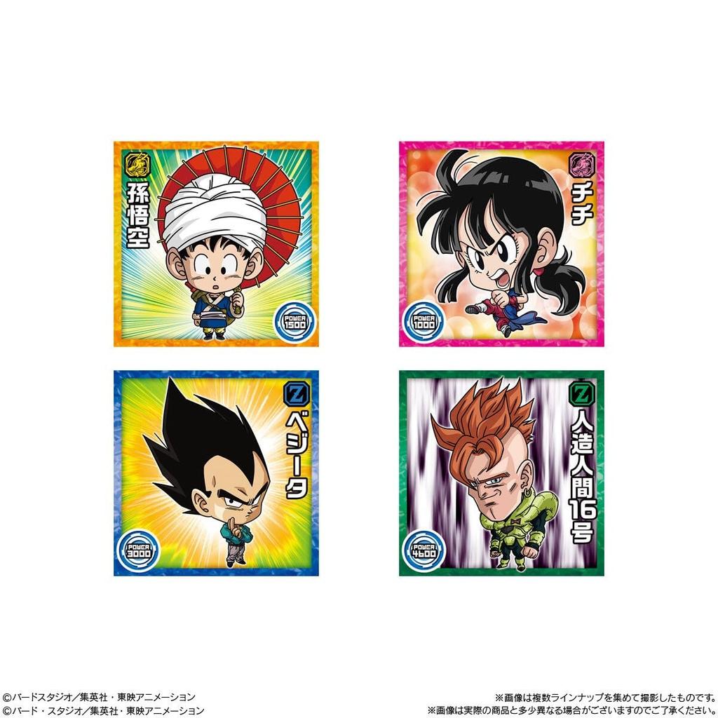 BANDAI Dragon Ball Super Warrior Seal Wafers Super "Devotion to Victory" 20-piece Box Candy Toy