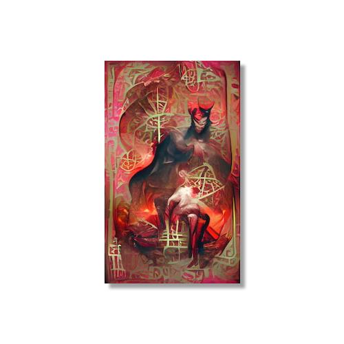 Major Arcana Tarot Art Poster Prints Wall Picture Occult Enthusiast Divination Cards Living Room Home Decoration Canvas Painting
