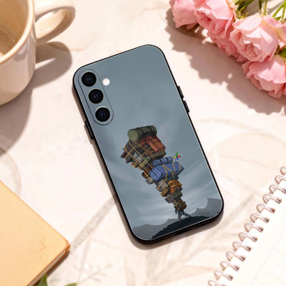 Game D-Death S-Stranding phone Case For Samsung Galaxy A73,A72,A71,A70,A53,A52,A51,Others Soft Black Shell