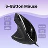 Perixx Left Hand Ergonomic Mouse Ergonomics PERIMICE-513L (Wired USB)