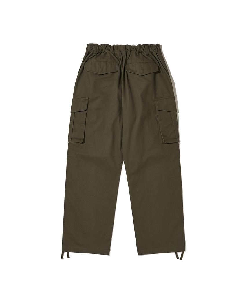 URBANDTYPE Washed Cotton Parachute Wide Pants_3Color