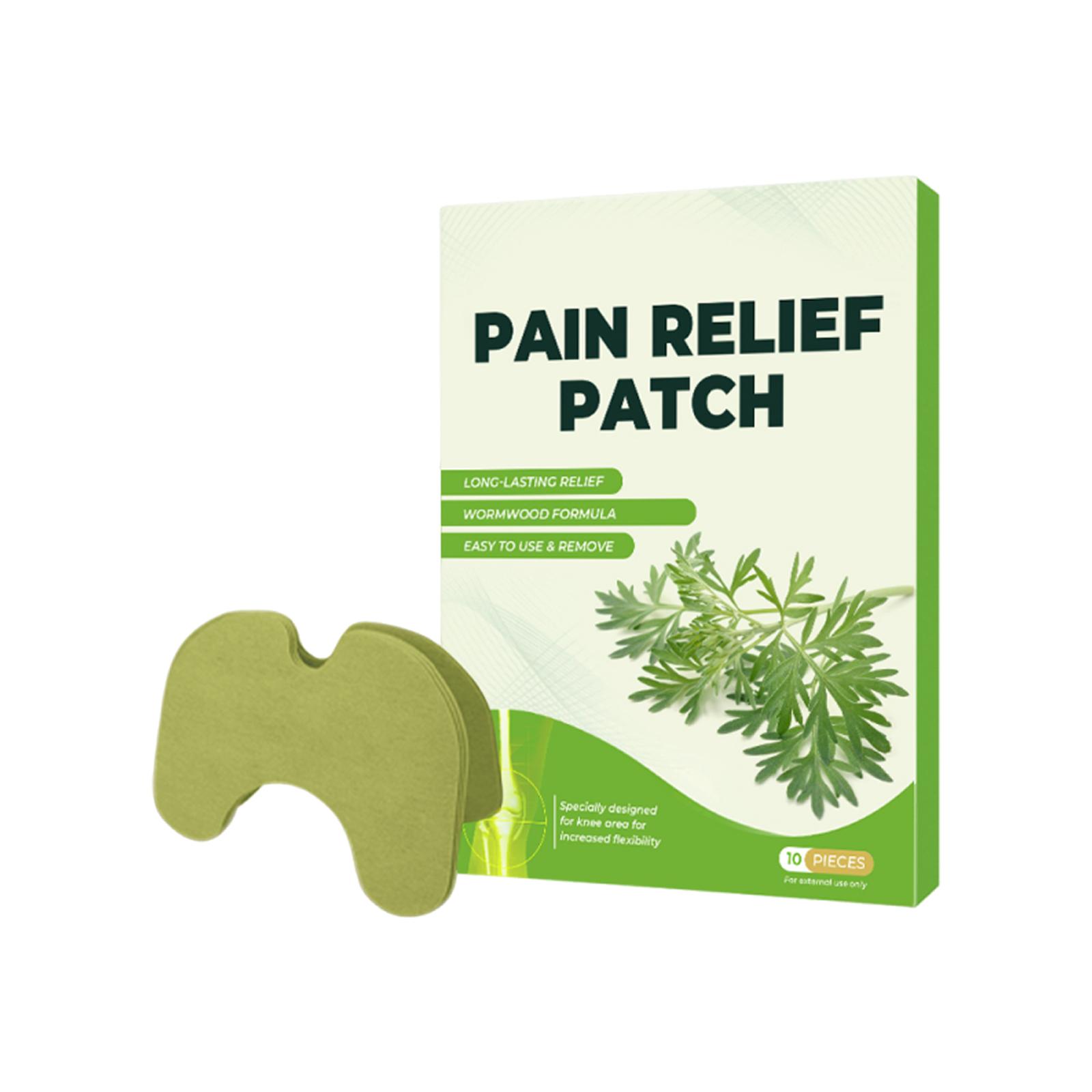 

AMZ Artemisia Joint Care Patches (10 patches) - Herbal pain relief patches for knees, lower back, and neck; comfort and health care patches.