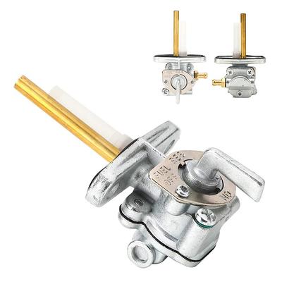 KIMISS Fuel Valve Pet Cock, Gas Tap Valve 447-24500-02 Fuel Tank Switch for Yamaha XS650 XS1100 XS750 XS850 SR500
